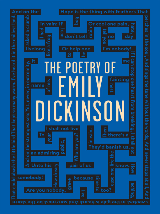 Title details for The Poetry of Emily Dickinson by Emily Dickinson - Available